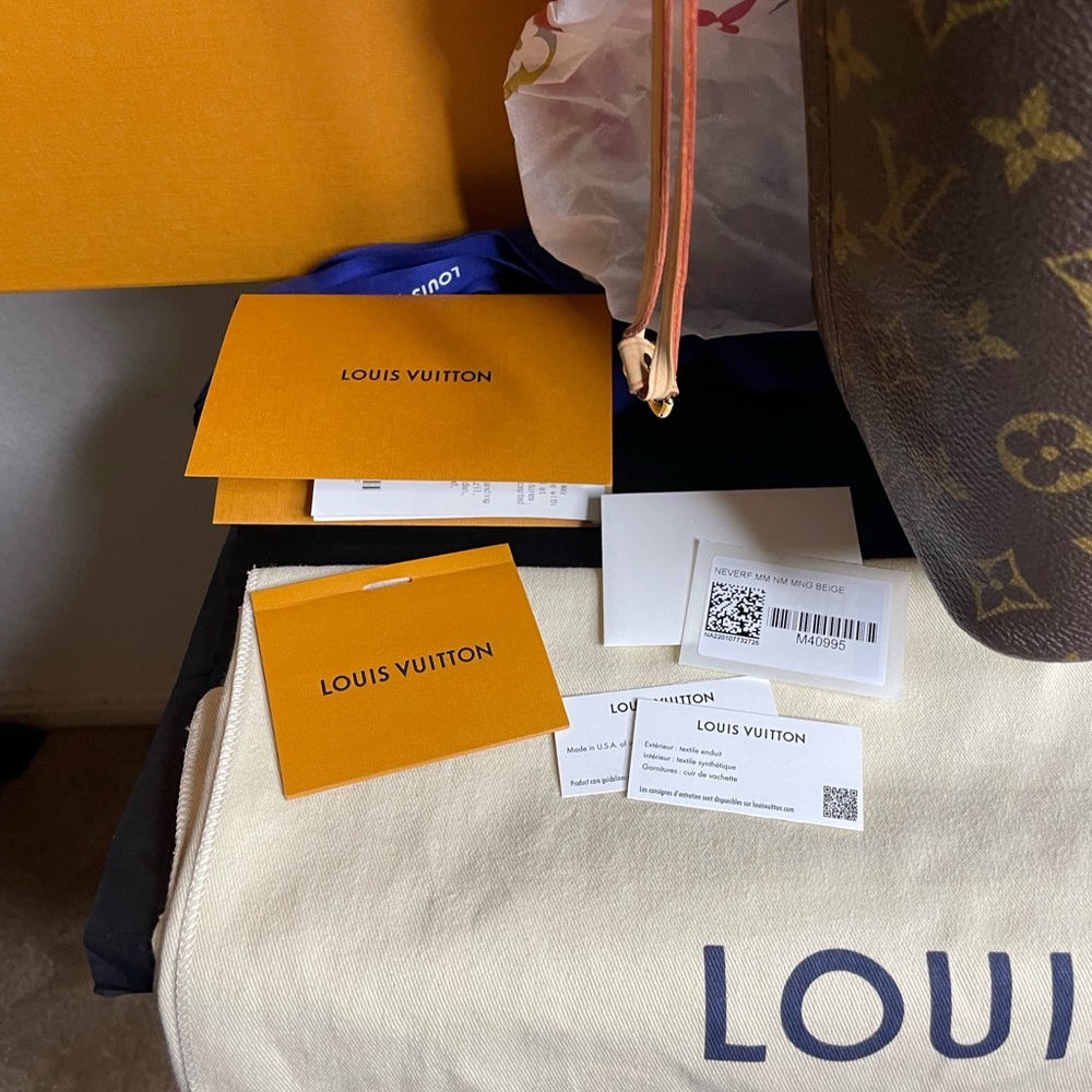 100% authentic Louis Vuitton neverful MM - Picture 9 of 9